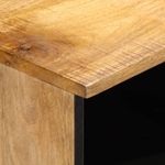 Casa si Gradina - Mobilier - Comode si corpuri - Noptiere - Noptiere, 2 buc., 40x33x46 cm, lemn masiv de mango brut - Infinity.ro
