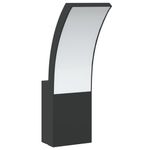 Casa si Gradina - Corpuri si surse de iluminat - Iluminat exterior - Felinare - Lampi exterioare de perete cu LED 2 buc. negru, aluminiu turnat - Infinity.ro