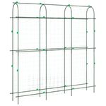 Casa si Gradina - Gradinarit si plante - Plante si ghivece - Ghivece si suporturi - Spaliere de gradina plante cataratoare 3 buc. otel, cu cadru U - Infinity.ro