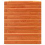 Casa si Gradina - Gradinarit si plante - Plante si ghivece - Ghivece si suporturi - Jardiniera gradina, maro ceruit, 70x40x49,5 cm, lemn masiv pin - Infinity.ro