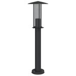 Casa si Gradina - Corpuri si surse de iluminat - Iluminat exterior - Felinare - Lampa exterioara de podea, negru, 60 cm, otel inoxidabil - Infinity.ro