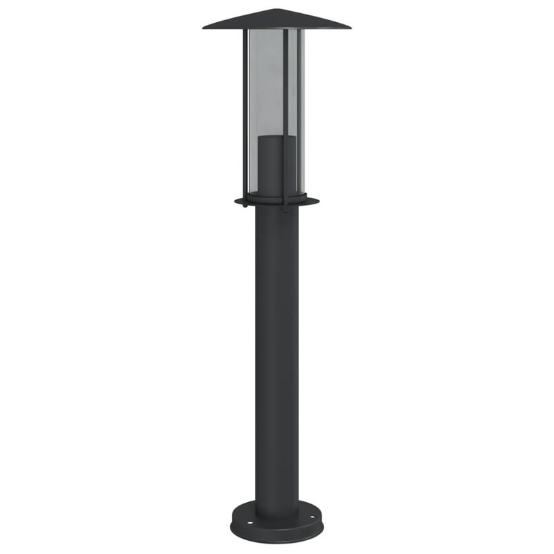 Casa si Gradina - Corpuri si surse de iluminat - Iluminat exterior - Felinare - Lampa exterioara de podea, negru, 60 cm, otel inoxidabil - Infinity.ro