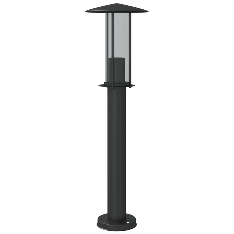 Casa si Gradina - Corpuri si surse de iluminat - Iluminat exterior - Felinare - Lampa exterioara de podea, negru, 60 cm, otel inoxidabil - Infinity.ro