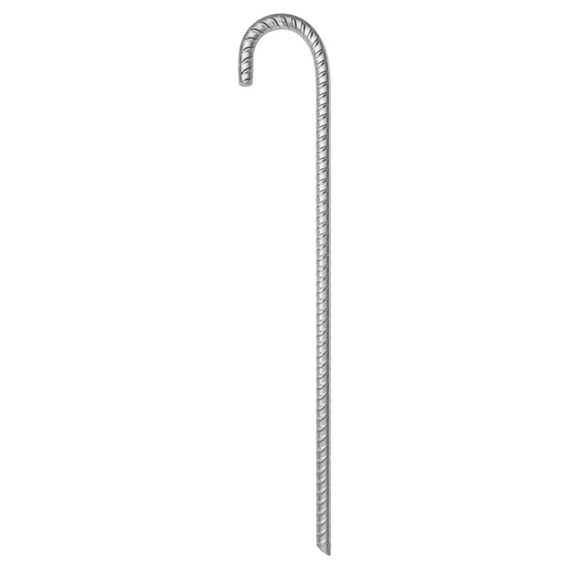 Sport si Outdoor - Camping - Accesorii corturi - Tarusi de cort, 12 buc., 41,5 cm, Ø12 mm, otel galvanizat - Infinity.ro