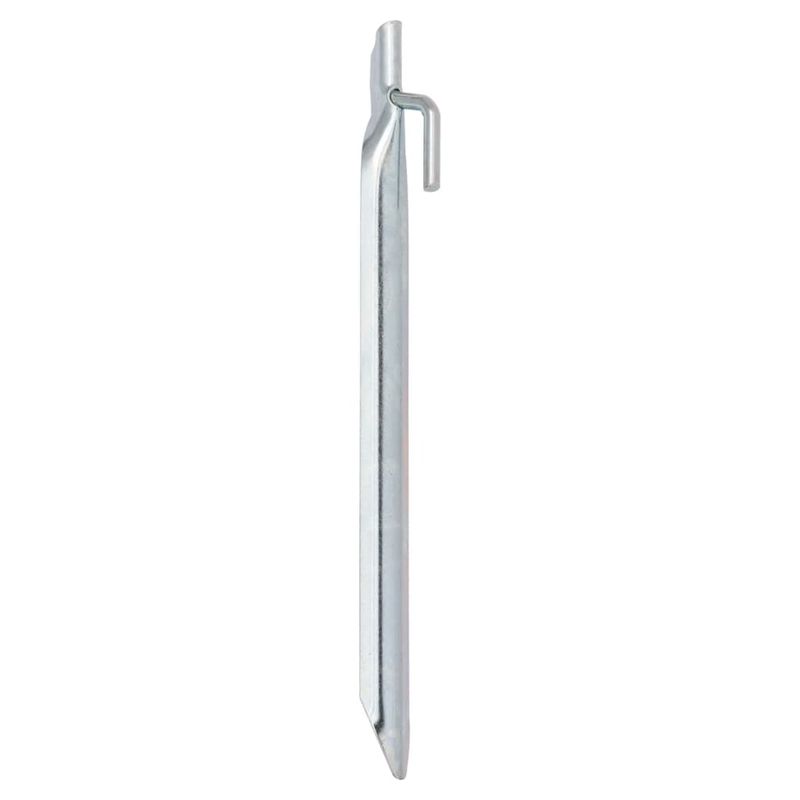 Sport si Outdoor - Camping - Accesorii corturi - Tarusi de cort 24 buc., forma V, 24 cm, Ø20 mm, otel galvanizat - Infinity.ro