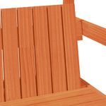 Casa si Gradina - Mobilier - Paturi si accesorii - Paturi - Set pat banca cu acoperis maro ceruit 90x200cm lemn masiv pin - Infinity.ro