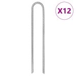 Sport si Outdoor - Camping - Accesorii corturi - Tarusi de cort, 12 buc., 30 cm, Ø7 mm, otel galvanizat - Infinity.ro