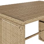 Casa si Gradina - Gradina si terasa - Mobilier exterior - Seturi mobila gradina - Set mobilier de gradina cu perne, 3 piese, bej, poliratan - Infinity.ro