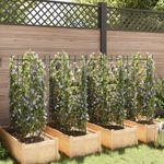 Casa si Gradina - Gradinarit si plante - Plante si ghivece - Ghivece si suporturi - Suport pentru rosii, 8 buc., 116 cm, otel si PP - Infinity.ro