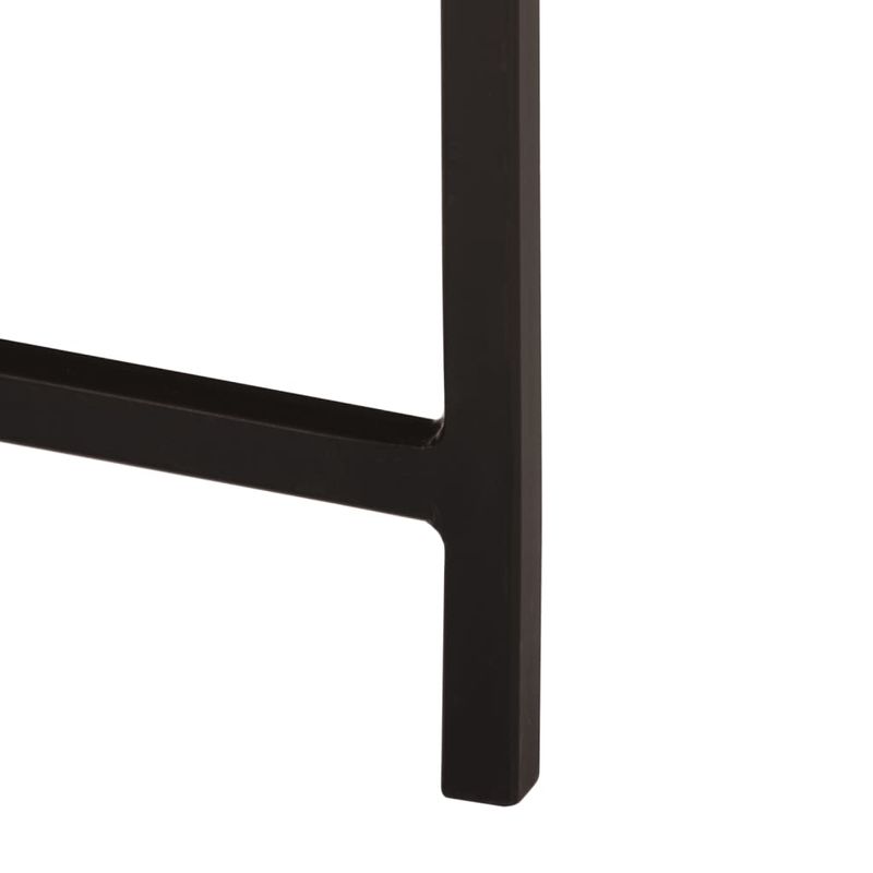 Casa si Gradina - Mobilier - Mese si birouri - Masute de cafea - Masuta de cafea, 45x45x40 cm, lemn masiv de mango si fier - Infinity.ro