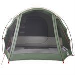 Sport si Outdoor/Camping/Corturi camping - Cort de familie tunel pentru 8 persoane, verde, impermeabil - Infinity.ro