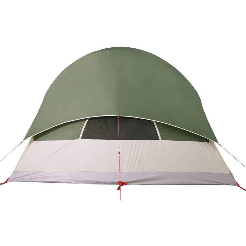 Sport si Outdoor/Camping/Corturi camping - Cort de familie tunel pentru 8 persoane, verde, impermeabil - Infinity.ro