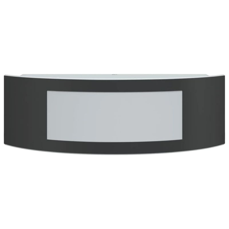 Casa si Gradina - Corpuri si surse de iluminat - Iluminat exterior - Instalatii luminoase exterior - Corpuri de iluminat exterior de perete 2 buc argintiu otel inox - Infinity.ro