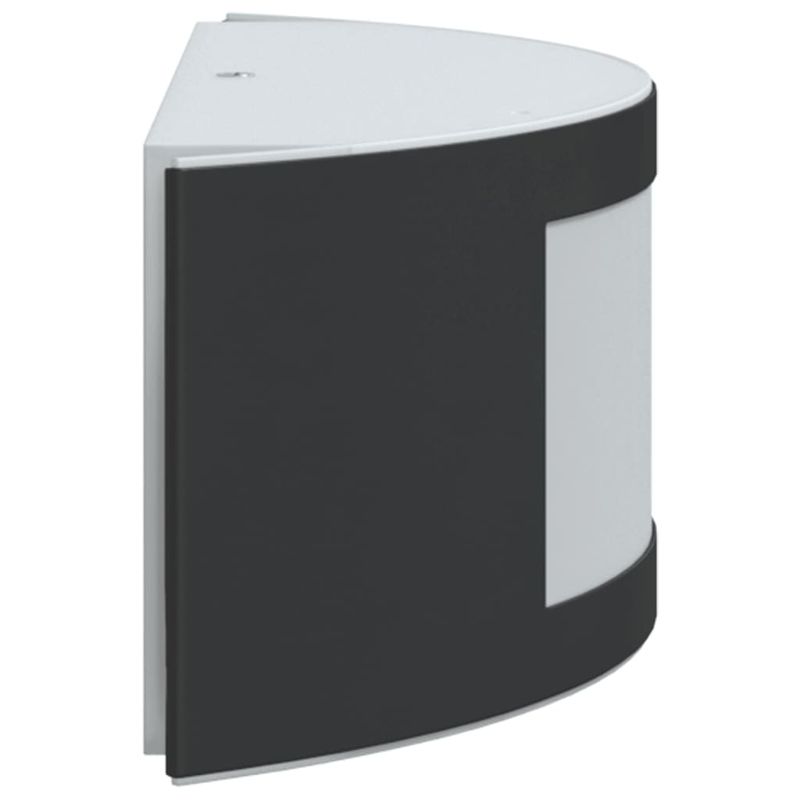 Casa si Gradina - Corpuri si surse de iluminat - Iluminat exterior - Instalatii luminoase exterior - Corpuri de iluminat exterior de perete 2 buc argintiu otel inox - Infinity.ro