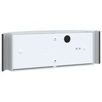 Casa si Gradina - Corpuri si surse de iluminat - Iluminat exterior - Instalatii luminoase exterior - Corpuri de iluminat exterior de perete 2 buc argintiu otel inox - Infinity.ro