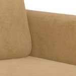 Casa si Gradina - Mobilier - Seturi de mobilier - Seturi living - Set de canapele, 3 piese, maro, catifea - Infinity.ro