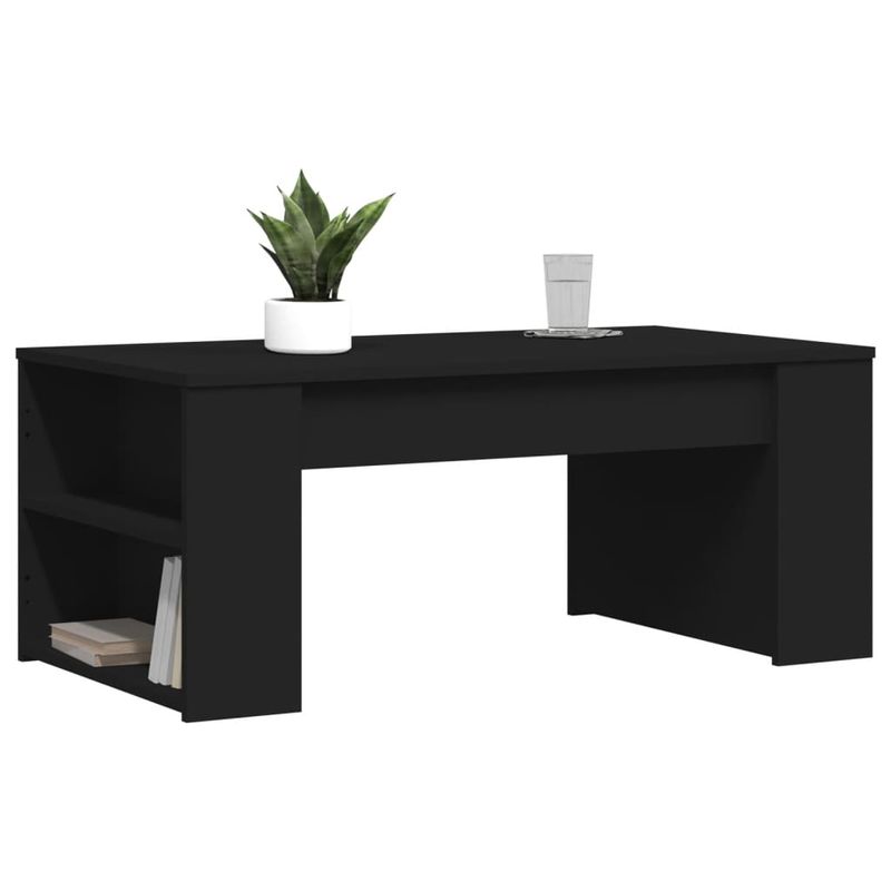 Casa si Gradina - Mobilier - Mese si birouri - Masute de cafea - Masuta de cafea, negru, 102x55x42 cm, lemn prelucrat - Infinity.ro