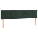 Casa si Gradina - Mobilier - Paturi si accesorii - Paturi - Pat box spring cu saltea, verde inchis, 120x190 cm, catifea - Infinity.ro