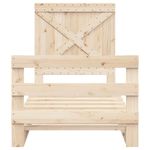 Casa si Gradina - Mobilier - Paturi si accesorii - Paturi - Cadru de pat cu tablie, 90x200 cm, lemn masiv de pin - Infinity.ro