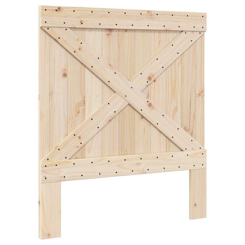 Casa si Gradina - Mobilier - Paturi si accesorii - Paturi - Cadru de pat cu tablie, 90x200 cm, lemn masiv de pin - Infinity.ro