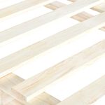 Casa si Gradina - Mobilier - Paturi si accesorii - Paturi - Cadru de pat cu tablie, 90x200 cm, lemn masiv de pin - Infinity.ro