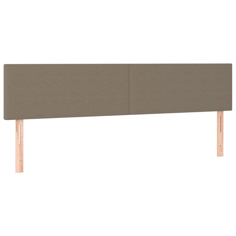 Casa si Gradina - Mobilier - Paturi si accesorii - Paturi - Pat box spring cu saltea, taupe, 120x190 cm material textil - Infinity.ro