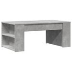 Casa si Gradina - Mobilier - Mese si birouri - Masute de cafea - Masuta de cafea, gri beton, 102x55x42 cm, lemn prelucrat - Infinity.ro