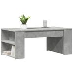 Casa si Gradina - Mobilier - Mese si birouri - Masute de cafea - Masuta de cafea, gri beton, 102x55x42 cm, lemn prelucrat - Infinity.ro