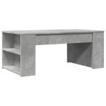 Casa si Gradina - Mobilier - Mese si birouri - Masute de cafea - Masuta de cafea, gri beton, 102x55x42 cm, lemn prelucrat - Infinity.ro
