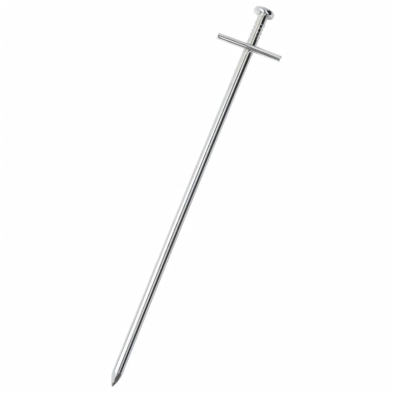 Sport si Outdoor - Camping - Accesorii corturi - Tarusi de cort, 24 buc., 23 cm, Ø6 mm, otel galvanizat - Infinity.ro
