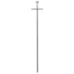 Sport si Outdoor - Camping - Accesorii corturi - Tarusi de cort, 24 buc., 23 cm, Ø6 mm, otel galvanizat - Infinity.ro