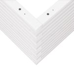 Casa si Gradina - Gradinarit si plante - Plante si ghivece - Ghivece si suporturi - Jardiniera de gradina, alb, 50x50x46 cm, lemn masiv de pin - Infinity.ro