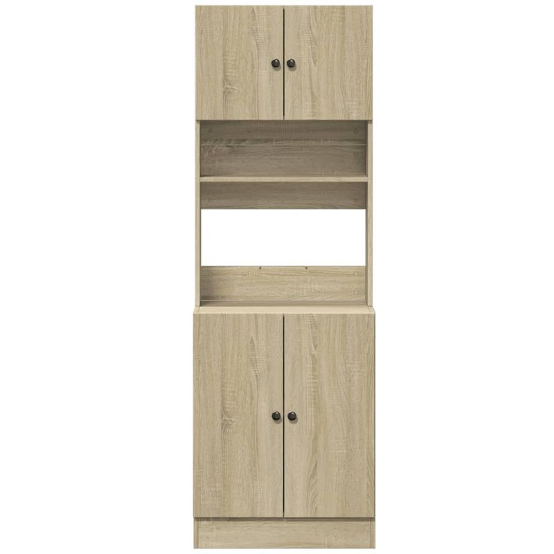 Casa si Gradina - Mobilier - Comode si corpuri - Corpuri bucatarie - Dulap de bucatarie, stejar Sonoma, 60x50x180 cm, lemn prelucrat - Infinity.ro