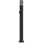 Casa si Gradina - Corpuri si surse de iluminat - Iluminat exterior - Felinare - Lampa exterioara de podea cu priza, negru, 110 cm, aluminiu - Infinity.ro