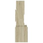Casa si Gradina - Mobilier - Seturi de mobilier - Seturi baie - Set mobilier de baie, 3 piese, stejar sonoma, lemn prelucrat - Infinity.ro