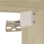 Casa si Gradina - Mobilier - Seturi de mobilier - Seturi baie - Set mobilier de baie, 3 piese, stejar sonoma, lemn prelucrat - Infinity.ro