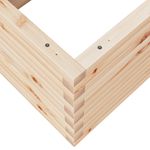 Casa si Gradina - Gradinarit si plante - Plante si ghivece - Ghivece si suporturi - Jardiniera de gradina, 110x60x45,5 cm, lemn masiv de pin - Infinity.ro