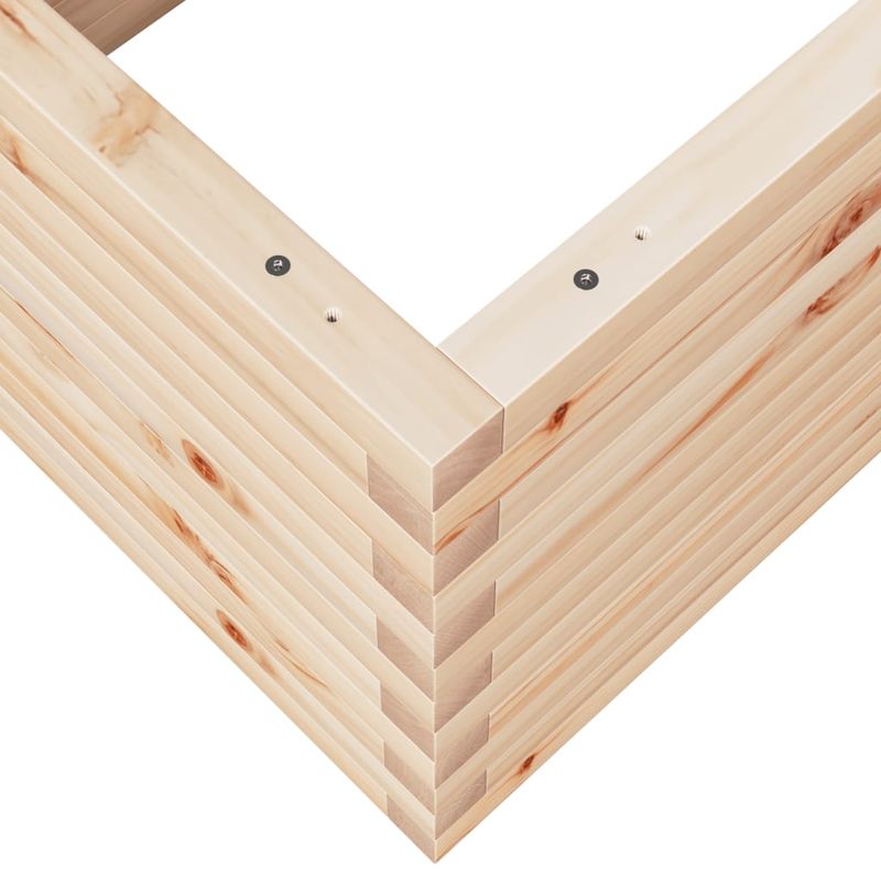 Casa si Gradina - Gradinarit si plante - Plante si ghivece - Ghivece si suporturi - Jardiniera de gradina, 110x60x45,5 cm, lemn masiv de pin - Infinity.ro