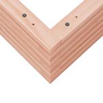 Casa si Gradina - Gradinarit si plante - Plante si ghivece - Ghivece si suporturi - Jardiniera de gradina, 60x60x23 cm, lemn masiv Douglas - Infinity.ro