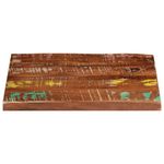 Casa si Gradina - Mobilier - Feronerie si accesorii mobila - Blat de masa patrata, 40x40x2,5 cm, lemn masiv reciclat (multicolor) - Infinity.ro