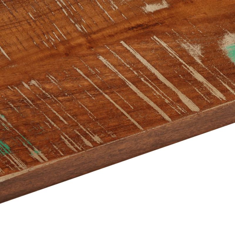 Casa si Gradina - Mobilier - Feronerie si accesorii mobila - Blat de masa patrata, 40x40x2,5 cm, lemn masiv reciclat (multicolor) - Infinity.ro