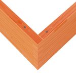 Casa si Gradina - Gradinarit si plante - Plante si ghivece - Ghivece si suporturi - Jardiniera gradina, maro ceruit, 80x80x45,5 cm, lemn masiv pin - Infinity.ro