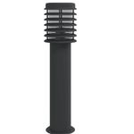 Casa si Gradina - Corpuri si surse de iluminat - Iluminat exterior - Felinare - Lampi de podea de exterior 3 buc negru 60 cm otel inoxidabil - Infinity.ro
