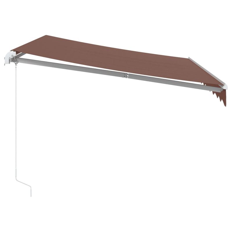 Casa si Gradina - Gradina si terasa - Umbrele si pavilioane - Umbrele - Copertina retractabila manual, maro, 300x250 cm - Infinity.ro