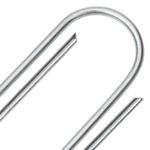 Sport si Outdoor - Camping - Accesorii corturi - Tarusi de pamant in forma de U, 50 buc. 15x3,5cm otel galvanizat, mărime 15x3,5 cm (rotund) - Infinity.ro