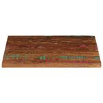 Casa si Gradina - Mobilier - Feronerie si accesorii mobila - Blat de masa patrat, 70x70x2,5 cm, lemn masiv reciclat (multicolor) - Infinity.ro