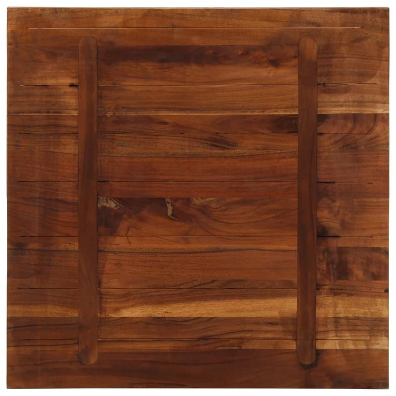 Casa si Gradina - Mobilier - Feronerie si accesorii mobila - Blat de masa patrat, 70x70x2,5 cm, lemn masiv reciclat (multicolor) - Infinity.ro