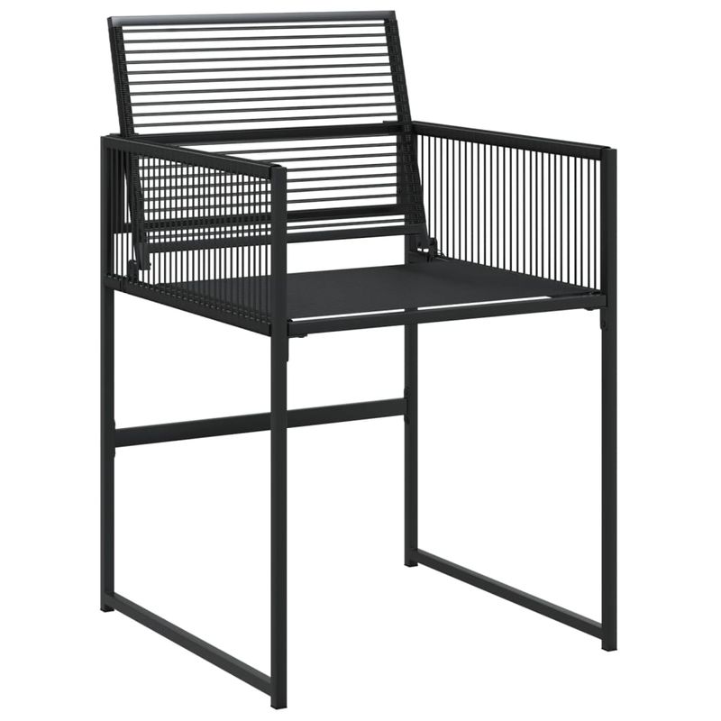 Casa si Gradina - Gradina si terasa - Mobilier exterior - Seturi mobila gradina - Set mobilier de gradina, 5 piese, negru, poliratan - Infinity.ro