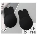 Fashion, accesorii si bijuterii - Femei - Lenjerie si pijamale femei - Lenjerie intima femei - Set 2 x Pernite din silicon pentru sani cu efect de push up negre marime L - Infinity.ro