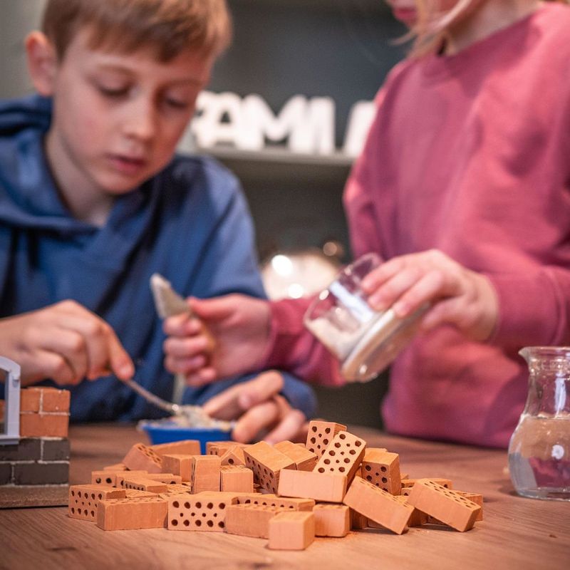 Jucarii, Copii si Bebe - Jucarii si jocuri - Seturi de constructie si cuburi - Seturi de constructie - Joc de Constructie Teifoc - Satul - Infinity.ro